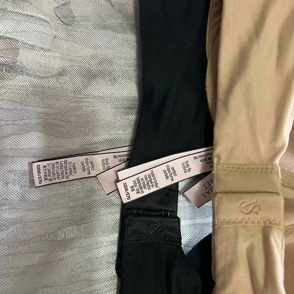 Victoria’s Secret 4 Bras - Black, Navy, Tan and Beige - Picture 3 of 5